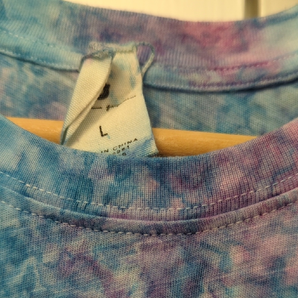Spiritual Gangster Blue and Purple Tie Dye Tank Size Large - Picture 3 of 12